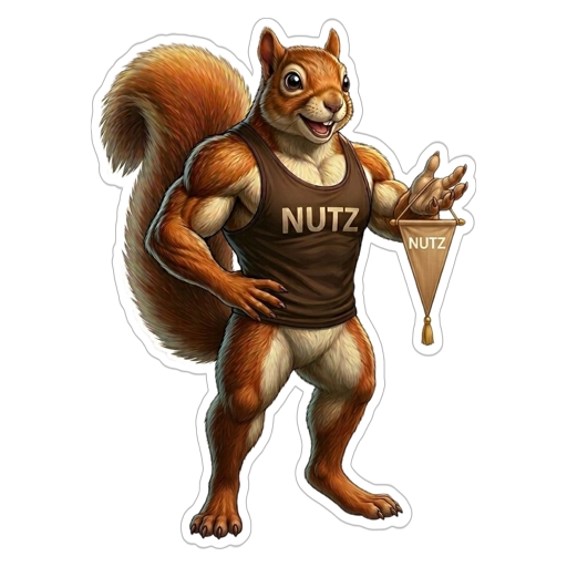NUTZ mascot